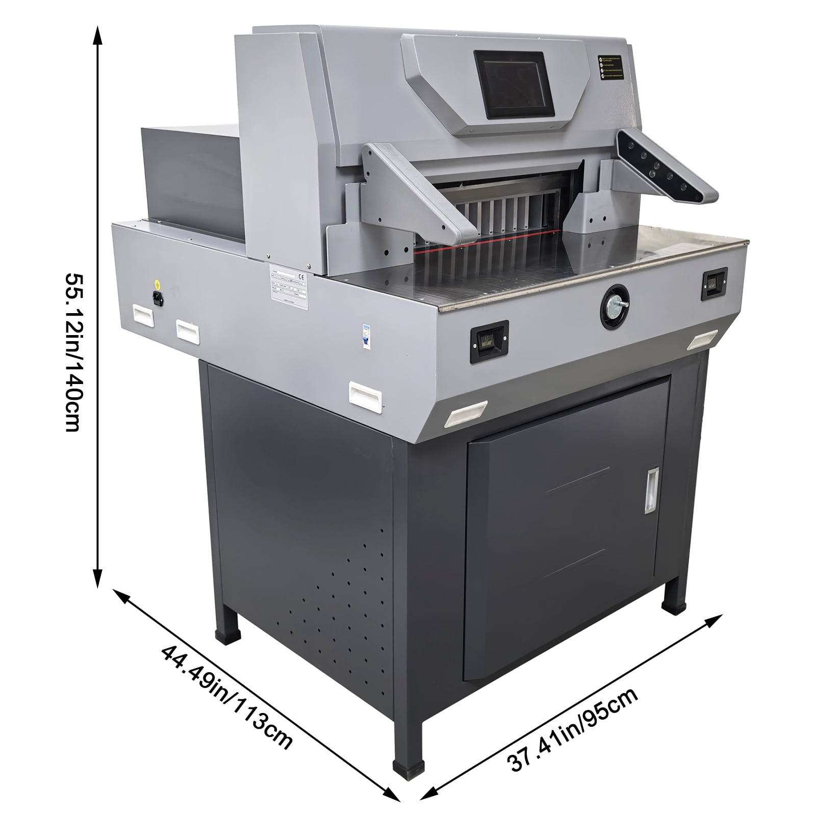 20.47" Electric Program Control Paper Cutting Machine Heavy Paper Cutter 110V
