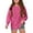 Hot Pink, variant on Krdevn Girls Long Sleeve Tops Casual Loose Fit Round Neck Hollow Out Blouse Tee Shirt for Teen Girls Comfortable Breathable Daily Wear,14-16 Years