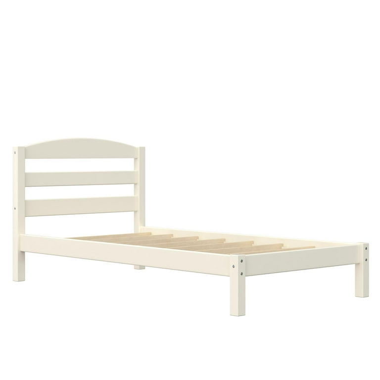 Better Homes Gardens Leighton Kids Twin Size Bed Wood Platform Bed Frame Off White