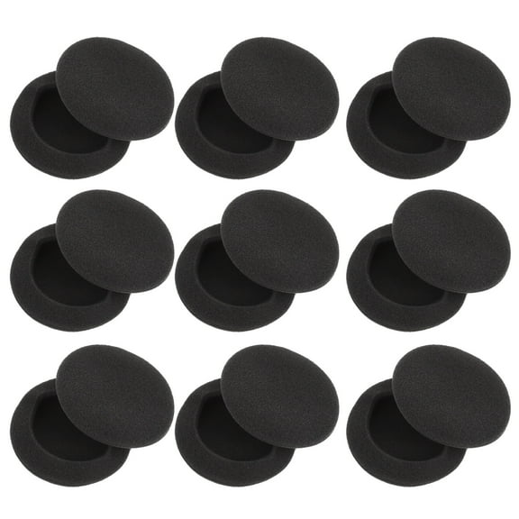 20 Pcs Headset Ear Covers Headphone Sponge Case Accessories Replacement Parts