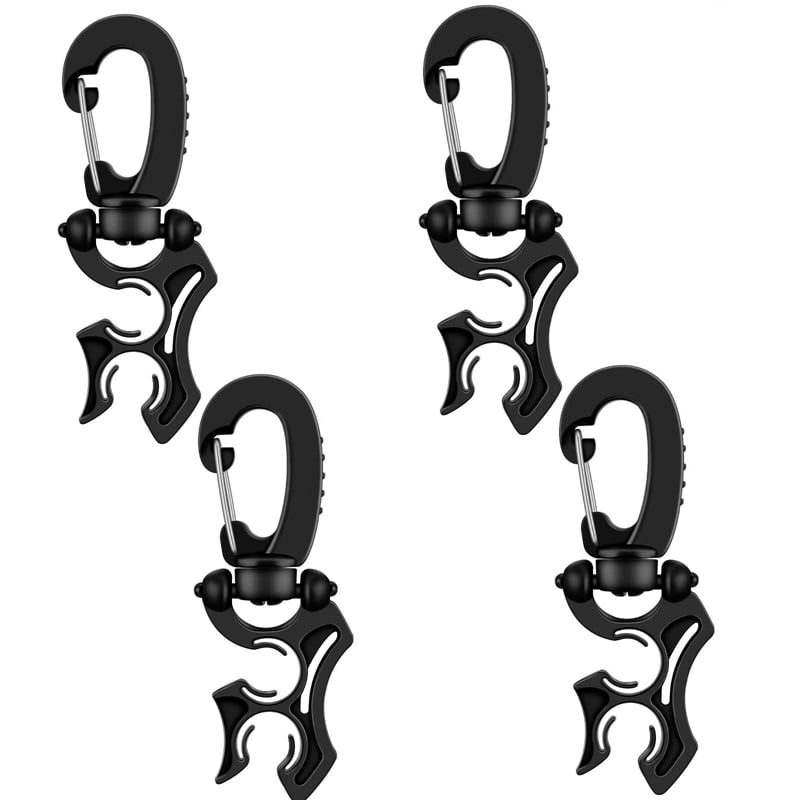 4 Pcs Scuba Diving Double Hose Holder Scuba Diving Double BCD Hose