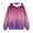 Multicolor, variant on BADHUB Cute Gradient Hoodies for Teen Girls Trendy Preppy Hooded Sweatshirts Oversized Long Sleeve Tops with Pocket Gray 13 Years