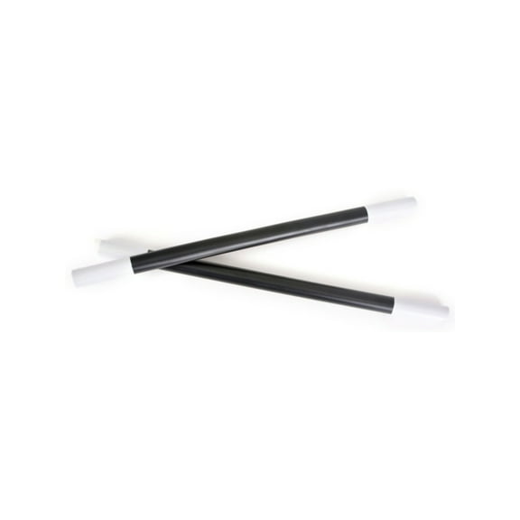 Lot of 48 - 14" Classic Black and White Magician Costume Accessory Wand