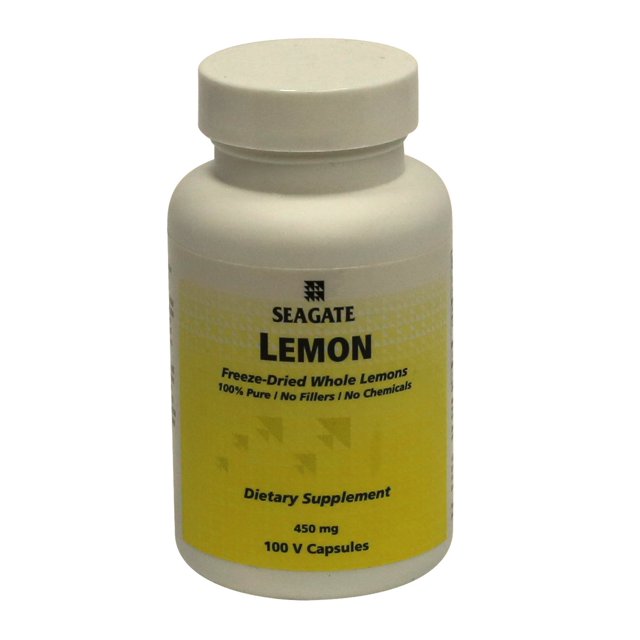 Suplemento: concentrado de limón integral de Seagate Products, 450 mg