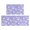 Unicorn and Rainbow Purple Pattern, variant on Unicorn and Rainbow Purple Pattern Anti Fatigue Kitchen Rugs Set Of 2, Non Slip Washable Decorative Floor Mats for Kitchen Sink Laundry, 17"x30" and 17"x47"