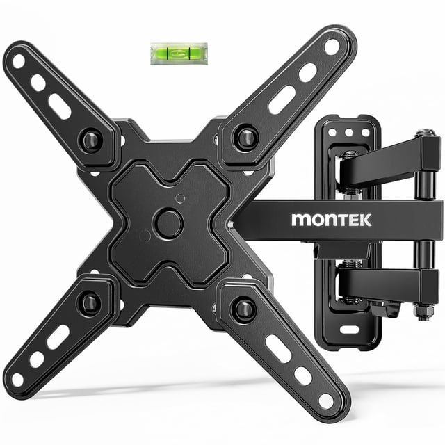 Soporte de pared MonteK Full Motion para televisores LCD LED de 13 a 43 pulgadas, 20 x 20 cm