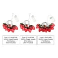 thumbnail image 2 of OUSITAID 5FT 10LED Fraise Noël Décoration Fée Suspendue sur le Mode pour les Festivals Fêtes de Pâques Carnaval, 2 of 7