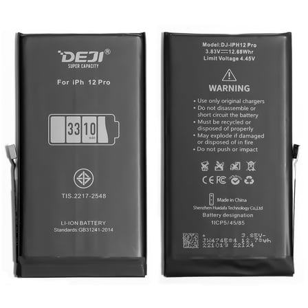 DEJI For iPhone 12 Pro Battery 3310mAh Replacement Battery With tools