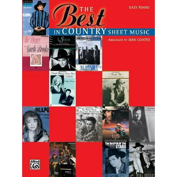 Pre-Owned The Best in Country Sheet Music (Paperback) 1576238024 9781576238028