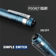 thumbnail image 6 of WORKPRO 6-Pack LED Pen Light, Aluminum Pen Flashlights, Pocket Flashlight with Clip for Inspection, Emergency, Everyday, 2AAA Batteries Included, Blue, 6 of 9