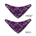 thumbnail image 3 of Naloa Purple Dreamcatcher Dog Bandana Large and Small-Dog Scarf Bib Handkerchief Accessories for Dogs and Cats(S-L)-Small, 3 of 5