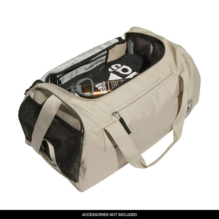 adidas Squad 5 Duffel Bag Wonder Beige Black One Size Walmart