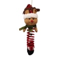 thumbnail image 1 of Gibobby Productos navideños Papá Noel Muñeco de nieve Suministros decorativos colgantes Muelle oscilante Muñeca Muñeca Regalo(C), 1 of 4