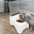 thumbnail image 3 of Comedero Automático Para Gatos, Cuenco De Comida Para Gatos, Dispensador De Comida Para Mascotas, Alimentador De Detección Automática Para Gatos, Tapa Transparente, Diseño, 3 of 7