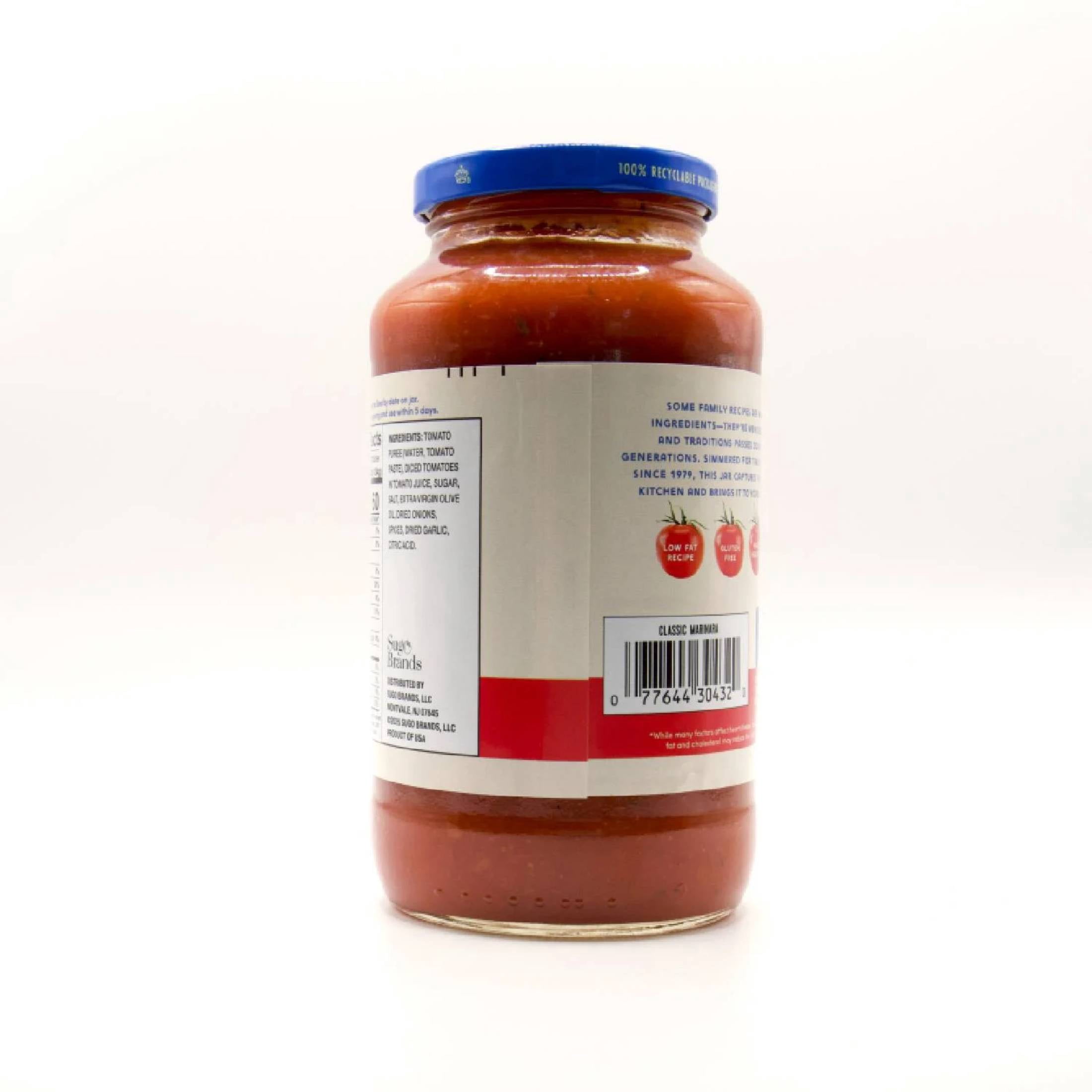 (4 pack) Francesco Rinaldi, Classic Marinara Sauce, 24 Oz, Low Fat, Gluten-Free, No Saturated Fat