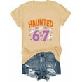 thumbnail image 4 of Haunted by 67 Shirt Men Women Six Seven Halloween Shirt Funny Graphic Tee Top, 4 of 4