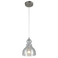 thumbnail image 1 of Westinghouse Fiona Brushed Nickel Mini Pendant, 1 of 3