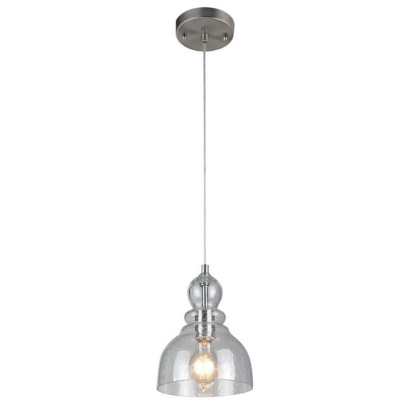 Westinghouse Luminaire Suspendu Fiona en Nickel Brossé