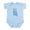 Sky Blue, variant on CafePress - Cute Blue Budgie Infant Bodysuit - Baby Light Bodysuit, Size Newborn - 24 Months