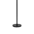 thumbnail image 4 of Floor Lamp with Drum Shade and Pull Chain, White and Black- Saltoro Sherpi, 4 of 5