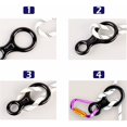 thumbnail image 3 of CHAO Rappel ocho de 35 kN (azul), dispositivo de rappel de escalada 8 descensor para cuerda de diámetro 8-13 mm, 3 of 5