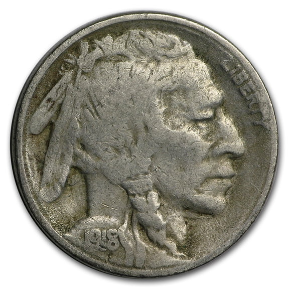 1918-S Buffalo Nickel VF