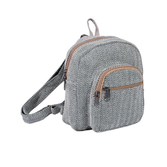 THE COLLECTION ROYAL Cotton Boho Bohemian Hippie Bag Purse Eco Friendly Mini Backpack
