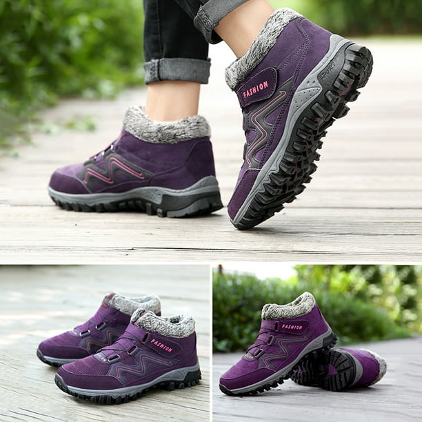 Walmart purple shop boots