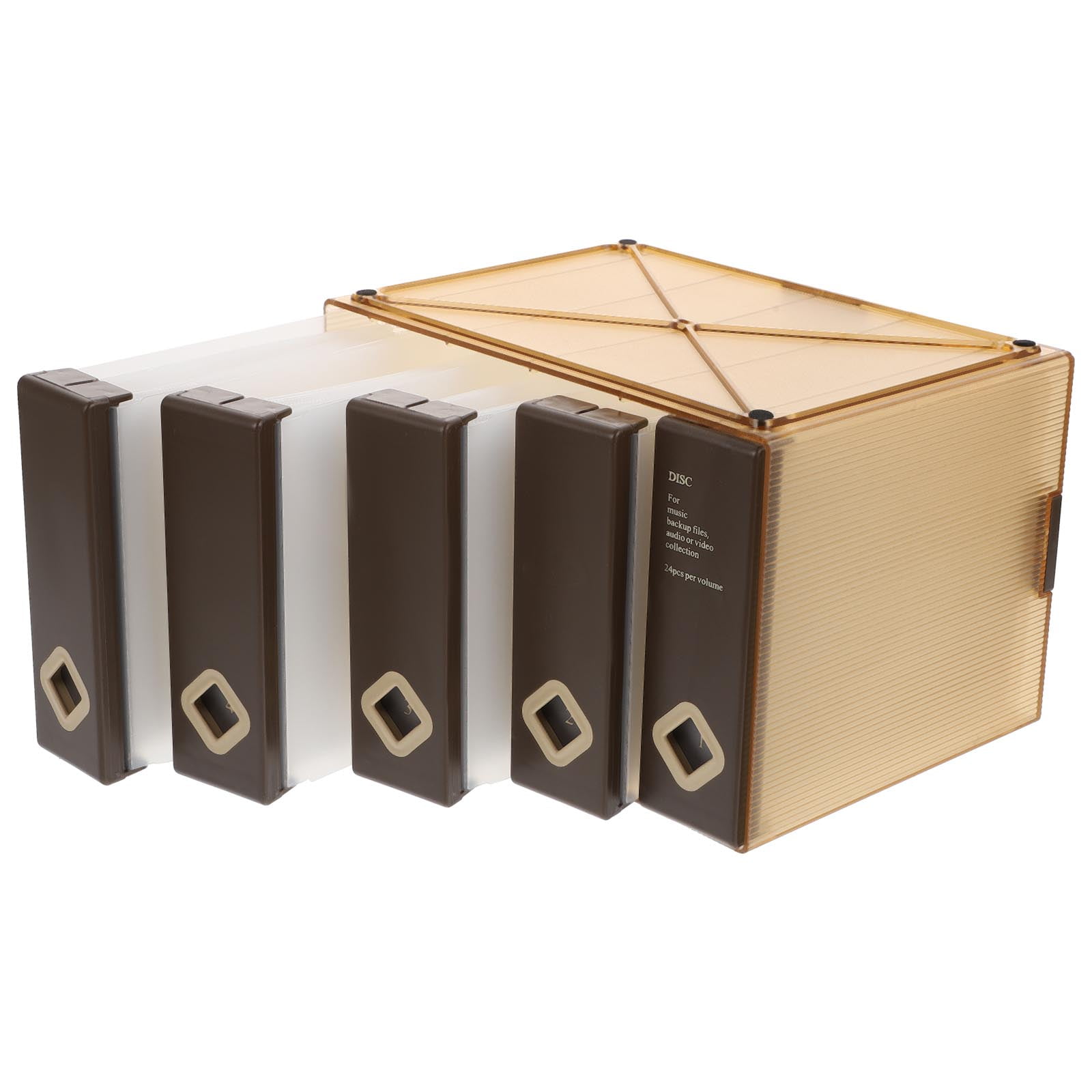 Raindrops  CD Protector Dvd Case Sleeve Storage Box with Lid