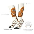 thumbnail image 3 of Daiia Sports Socks Cowboy Riding Horse Printed Novelty Crew Socks for Men Women Knee High Socks Cotton Socks Soft & Breathable Support Unisex Socks, 3 of 9