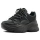 thumbnail image 3 of Tenis Plataforma Dama Sneakers Suela Chunky 22-26 Colores negro 23, 3 of 6
