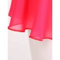 thumbnail image 6 of TiaoBug Kids Girls Lightweight Solid Chiffon Wrap Dance Skirt with Waist Tie Ballet Dance Training Skirts 4-12, 6 of 7