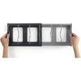 thumbnail image 2 of Expandable Organizer For Kitchen Equipment, Plastic, Gray, 2 of 4