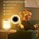 thumbnail image 2 of Lámpara de noche regulable táctil inalámbrica, LED de batería, 4 desvanecimientos, 3 brillos, LED recargable para niños, con temporizador para dormitorio, mesa y noche, 2 of 5