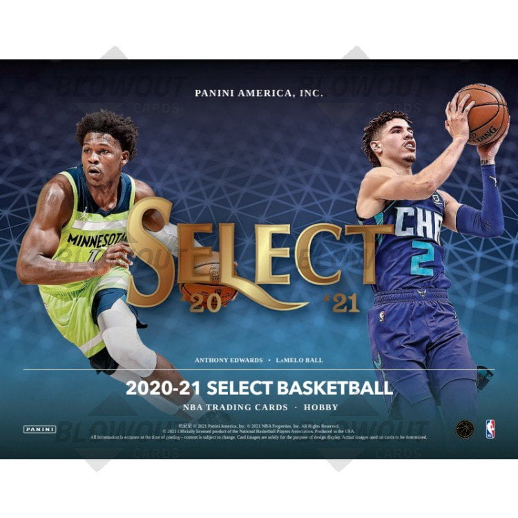 202021 Panini Select NBA Basketball Trading Cards Blaster Box Exclusive Flash Prizms 20