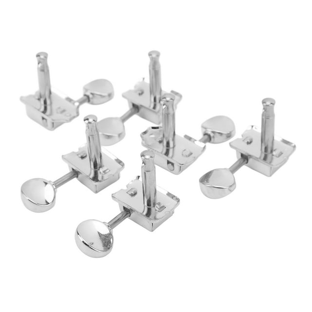 Corde Tuning Key, 6pcs Corde Tuning Key Guitare Électrique Tuning Pegs Métal Tuning Pegs Amélioré Fonctionnalités