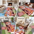 thumbnail image 5 of Area Rug for Living Room, Amusement Park Non-Slip Indoor Large Carpet for Bedroom/Dining Room, Cute Cartoon Wheelwheels Circus Washable Low-Profile Rectangle Floor Runner Rugs - 6 x 9 Ft, 5 of 7