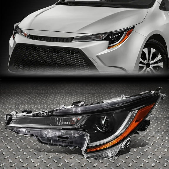 NUVISION for 20-24 Toyota Corolla Sedan OE Style Driver Side LED Projector Headlight