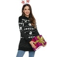 thumbnail image 1 of Uniexcosm Women Christmas Sweater Cute Funny Ugly Hooded Sweaters, 1 of 9