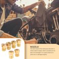 thumbnail image 2 of Wisewang 6 Pieces/Set Carburetor Jet Carb Copper Nozzle M5x0.8mm Thread Accessories Type 90-102, 2 of 6