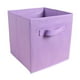 thumbnail image 1 of Cubo de almacenamiento para libros, materiales de arte y manualidades, contenedor para la ropa sucia, caja para la sala de juegos violeta, 1 of 9