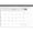 Gray, variant on Ensight Desks Calendar 2024 - Thick Paper, Clear Protectors - Notes Section & Holidays-Gray 17"x12"