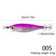 thumbnail image 2 of Cebo luminoso para calamar que brilla en la oscuridad para pesca nocturna (Morado claro), 2 of 4
