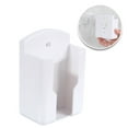 thumbnail image 4 of Universal White Air Conditioner Remote Control Holder Wall Mounted Box Storage, 4 of 6