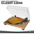 thumbnail image 2 of Mobile Pro Shop (Orange) Acrylic Turntable Mat - 12" Vinyl Record Player Slipmat - Anti-Static & Noise Reducing Platter Mat for LP Players, 2 of 6