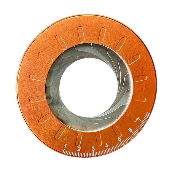 Boussole Circulaire Réglable avec Échelle de Mesure de Diamètre, Acier Inoxydable et Alliage d'Aluminium, Rayon de 10 cm à 15 cm