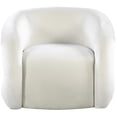 thumbnail image 5 of Meridian Furniture Roxbury Cream Velvet Accent Chair, 5 of 6