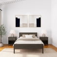 thumbnail image 2 of Plank+Beam Solid Wood Full Size Bed Frame with Headboard, Modern Platform Bed for Adults, 2 of 7