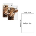 thumbnail image 3 of DefiDgd 2pcs 26x18inch Highland Cattle Kitchen Towels,Absorbent Dish Towels,Farmhouse Hand Towel for Kitchen Bathroom Decor Housewarming Gift(A), 3 of 6