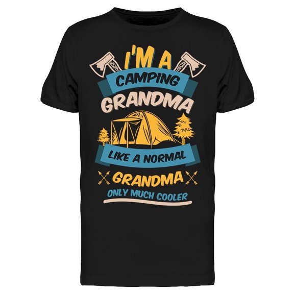 I'm A Camping Grandma Tee Men's -Image by Shutterstock